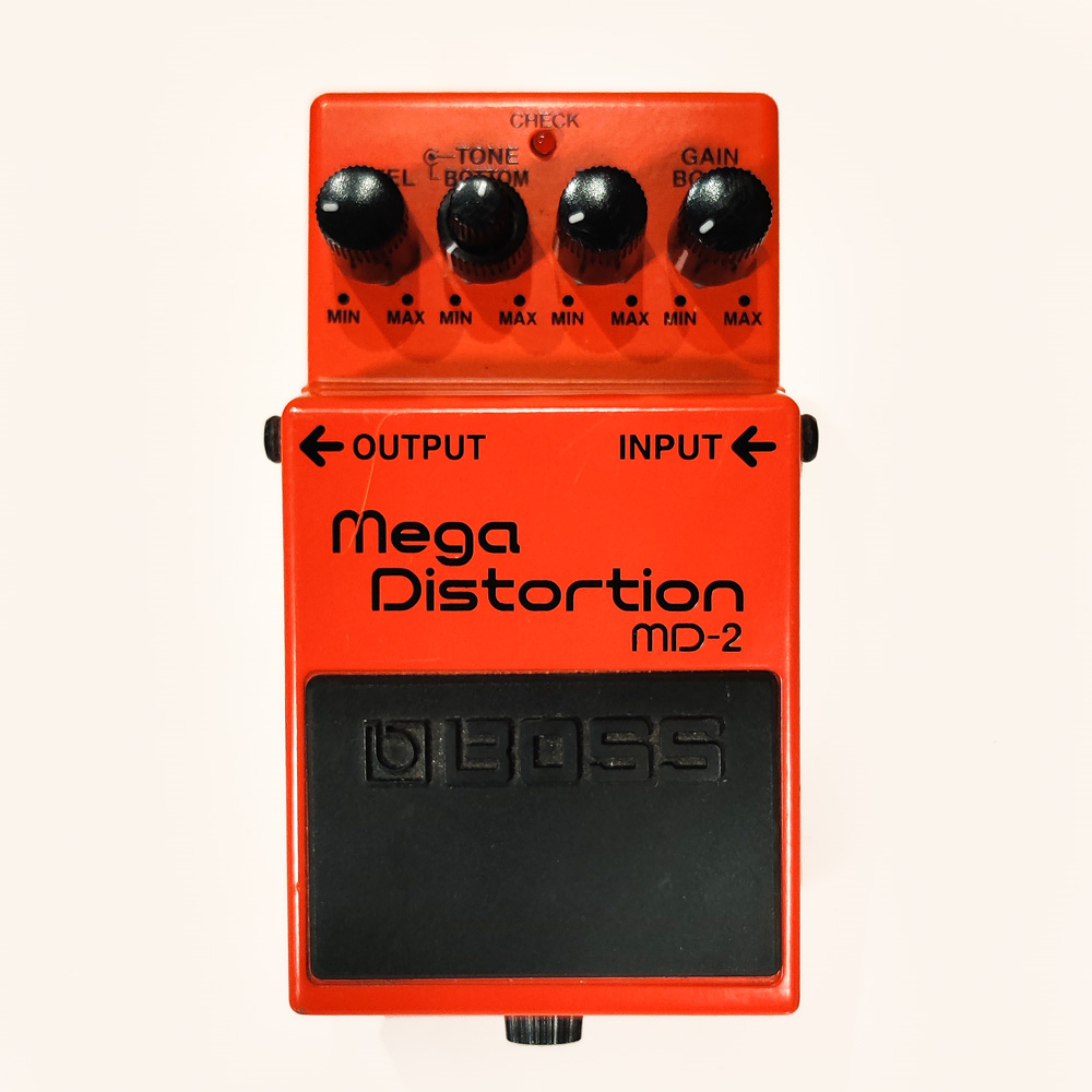 BOSS MD-2 Mega Distortion Guitar Effects Pedal - Preloved