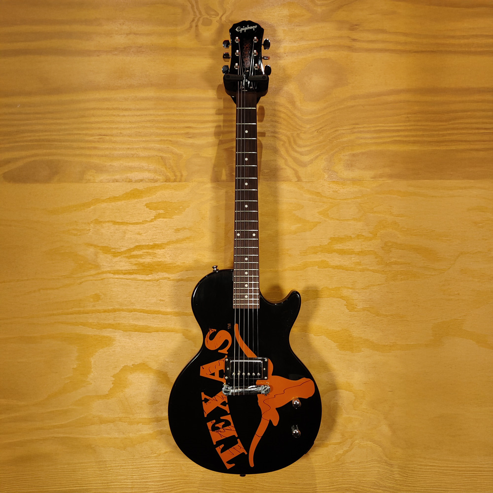Epiphone Les Paul Junior Electric Guitar - University of Texas Limited Edition - Preloved