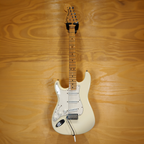 Fender USA Artist Series Jimi Hendrix Tribute Stratocaster Electric Guitar in Olympic White - Preloved