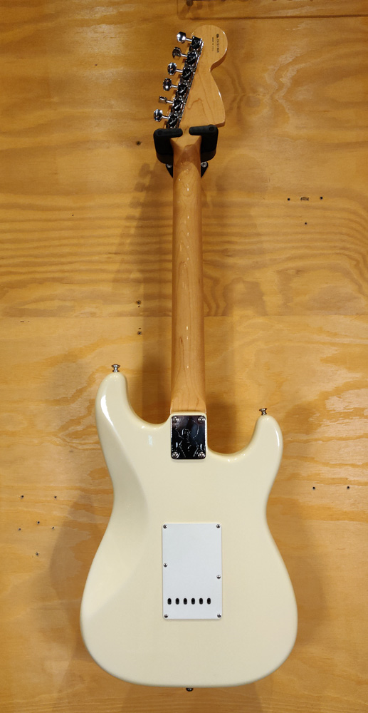 Fender USA Artist Series Jimi Hendrix Tribute Stratocaster Electric Guitar in Olympic White - Preloved