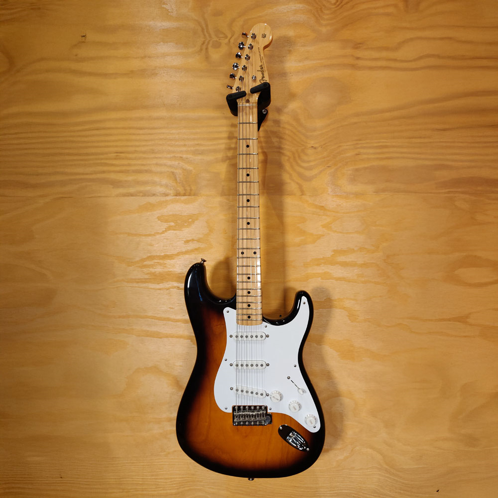 Fender American Vintage Reissue 1954 Stratocaster Electric Guitar in 2 Tone Sunburst - Preloved (Mint Condition)