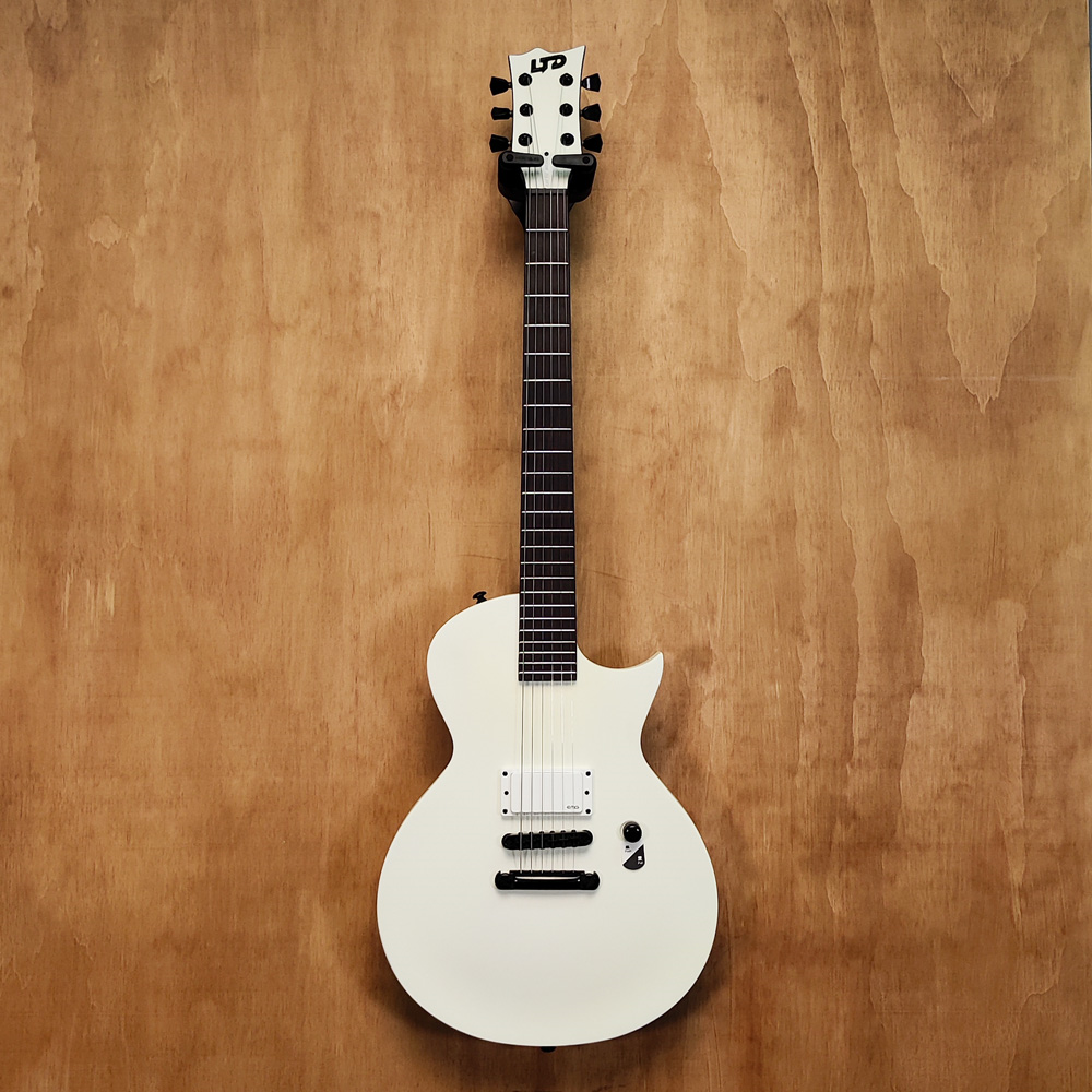 LTD Eclipse Arctic Metal Electric Guitar - Snow White Satin (B-STOCK)