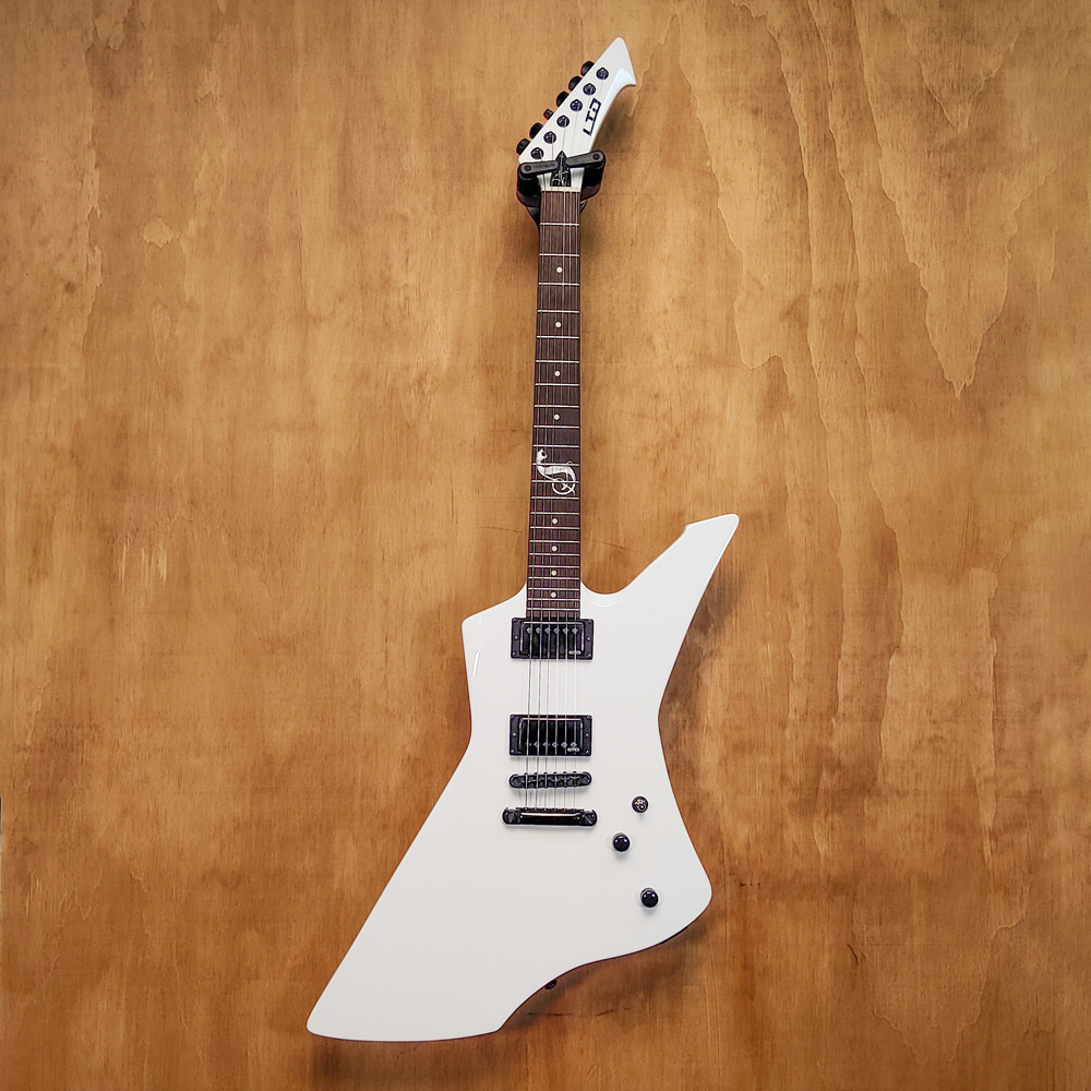 LTD James Hetfield Snakebyte Electric Guitar - White (B-STOCK)