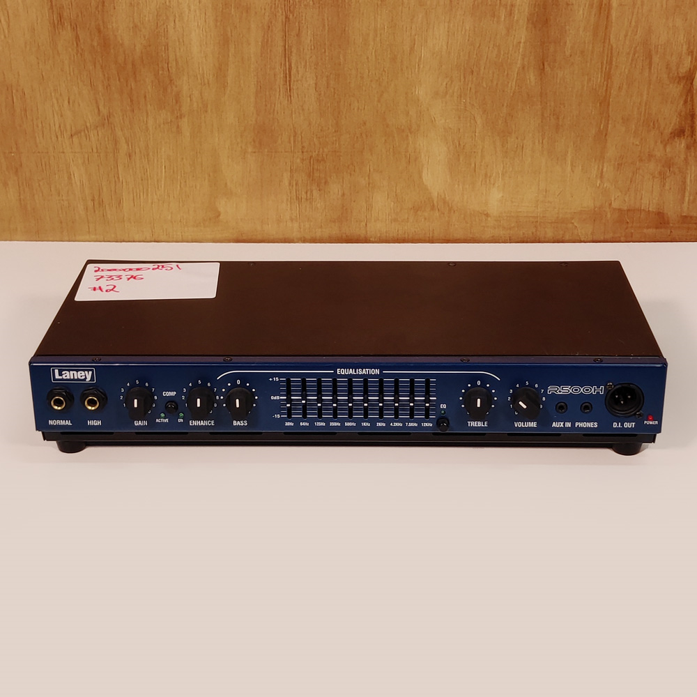 Laney R500H Bass Guitar Amplifier Head - Preloved