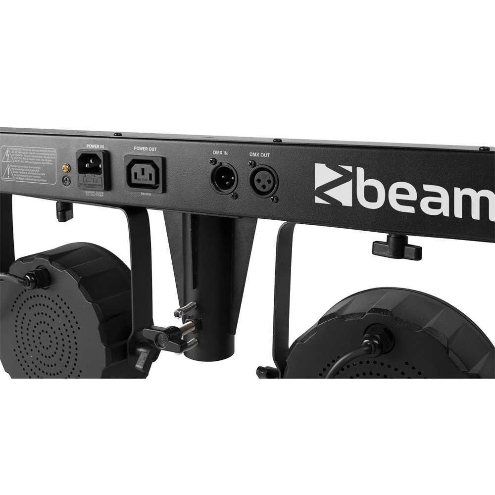 Beamz SHOWBAR-FREE 2x Par 2x Derby and Strobe
