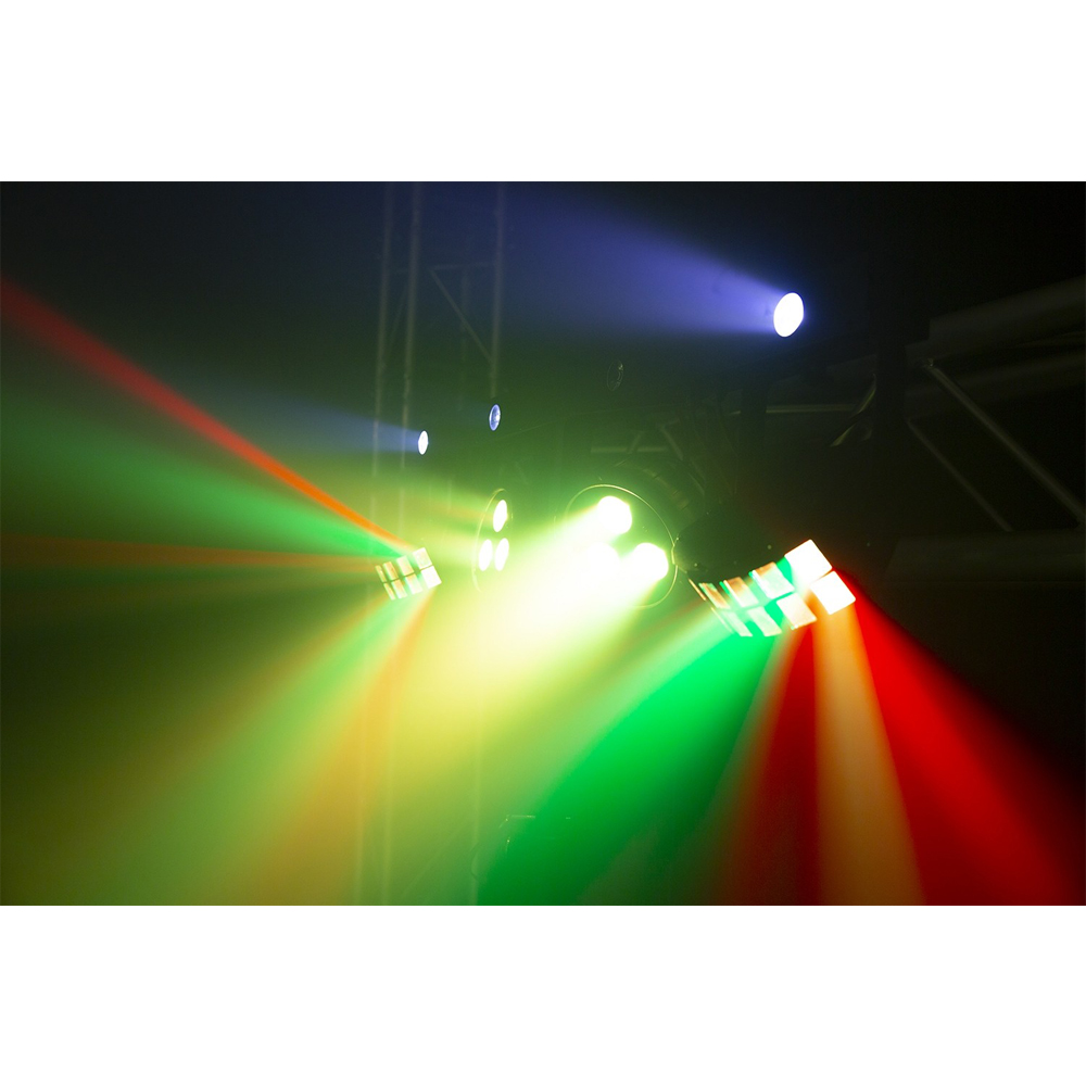Beamz SHOWBAR-FREE 2x Par 2x Derby and Strobe