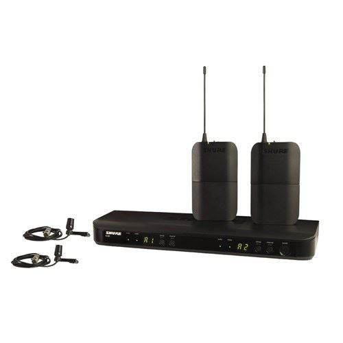 Shure BLX188/CVL Wireless Dual Lapel Mic System (K14: 614-638MHz)