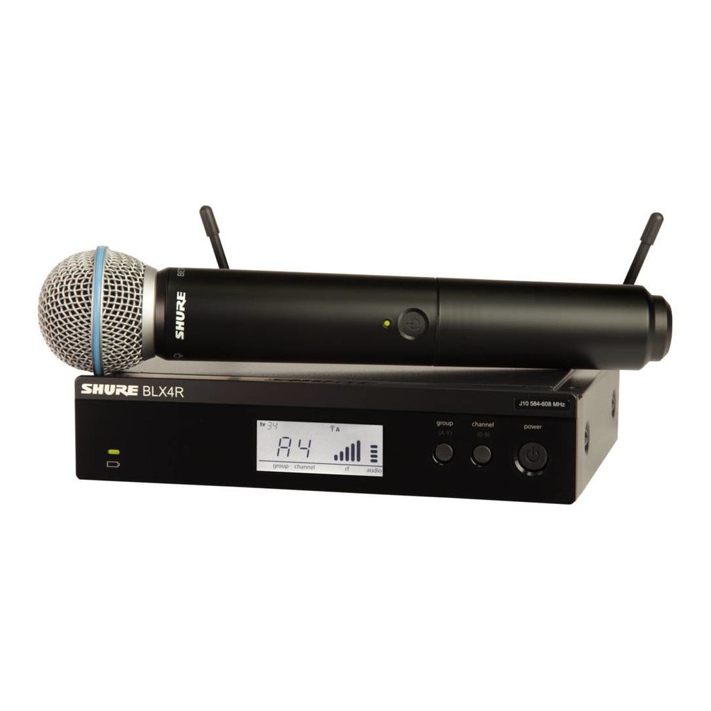 Shure BLX24R/B58 Wireless 1/2R Handheld System (M17: 662-686MHz)