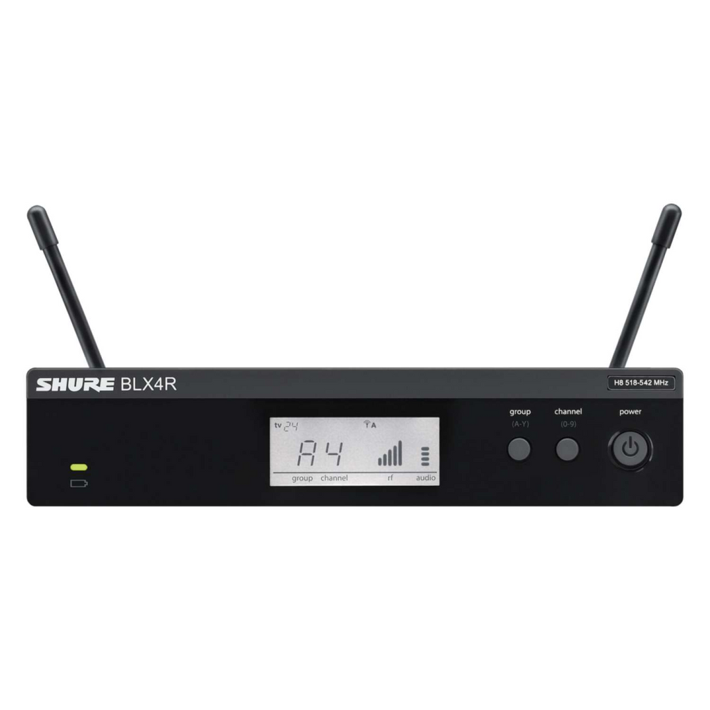 Shure BLX24R/SM58 Wireless 1/2R Handheld System (K14: 614-638MHz)