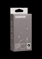Shure EAC64CL clear detachable cable, 64-inch length, for SE315, SE425, and SE535 in PA accessories category
