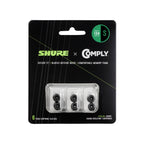 Shure EACYF1-6S 6-pc Comply 100 Series Black Small Foam Sleeves