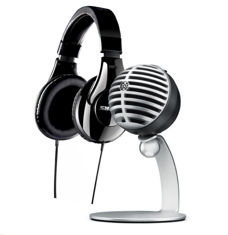 Shure Mobile Recording Kit (1 x MV5 Microphone, 1 x SRH240 Headphones)