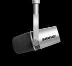 Shure MV7 Podcast Microphone USB/XLR in Silver
