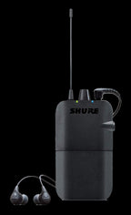 Shure P3TR112G PSM300 Wireless System with Grey SE112 Sound Isolating Earphones (J10: 584-608 MHz)