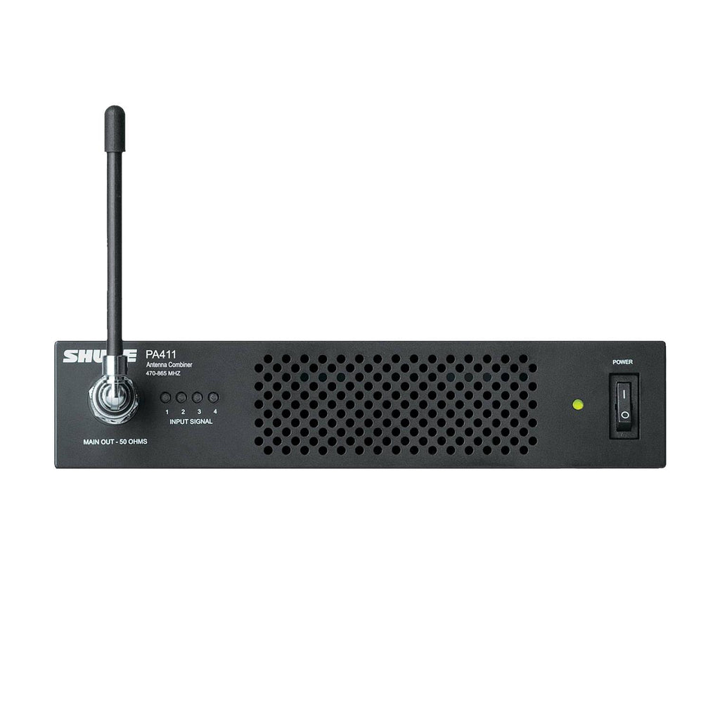 Shure PA411 PSM Antenna Combiner 4 Inputs 1 Output (470-865 MHz)