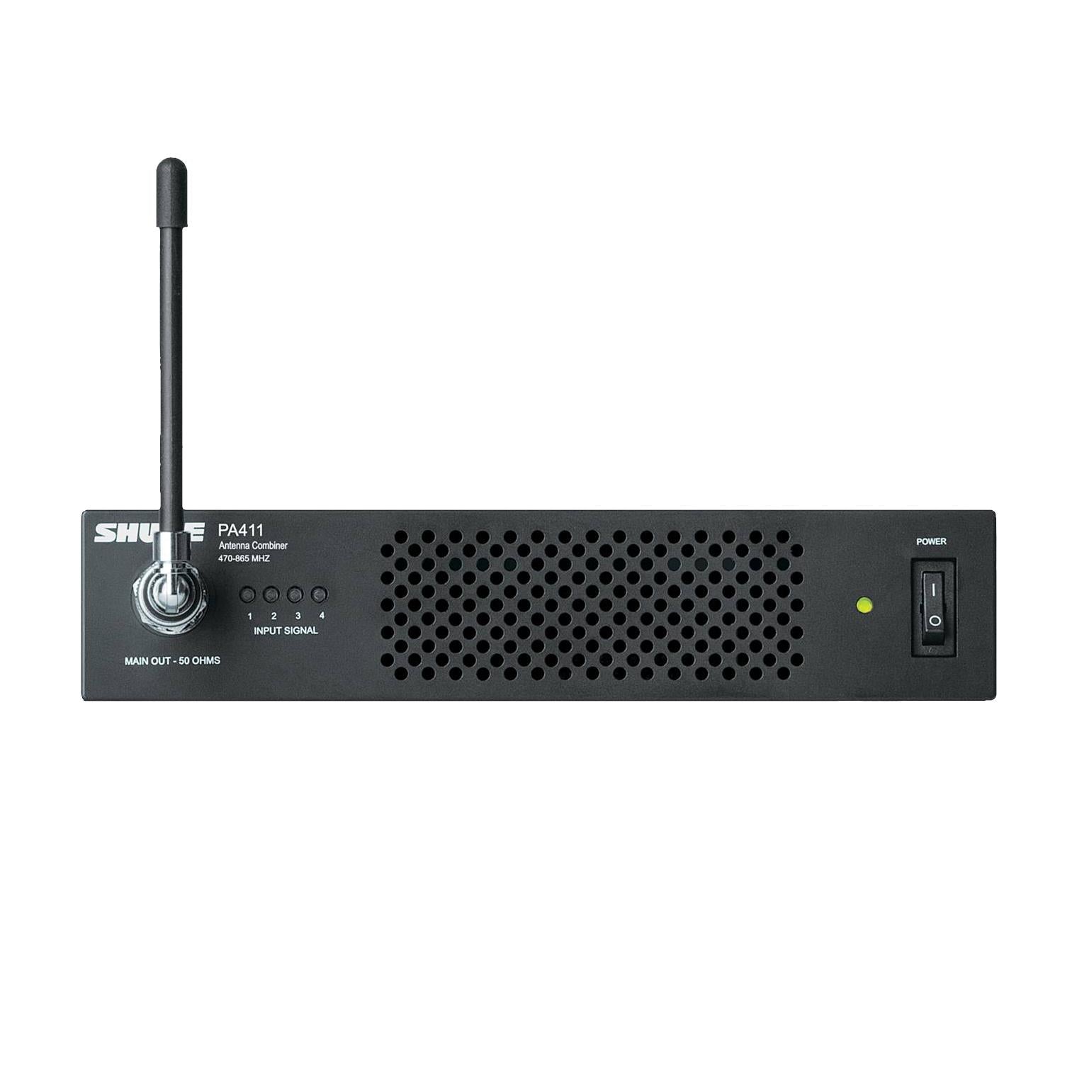 Shure PA411 PSM Antenna Combiner 4 Inputs 1 Output (470-865 MHz)