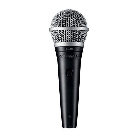 Shure PGA48QTR Vocal Cardioid Dynamic Microphone with 1/4 inch Jack Cable