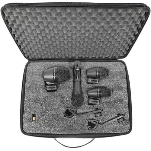Shure PGADRUMKIT4 Drum Microphone Kit (4 Mics w Case)