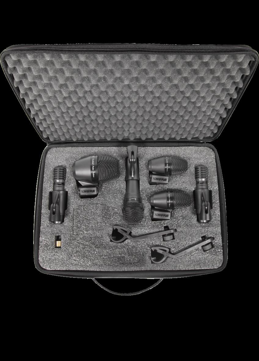 Shure PGADRUMKIT6 Drum Microphone Kit (6 Mics w Case)
