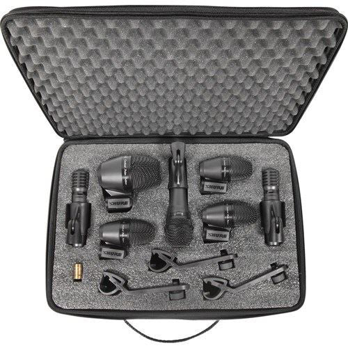 Shure PGADRUMKIT7 Drum Microphone Kit (7 Mics w Case)