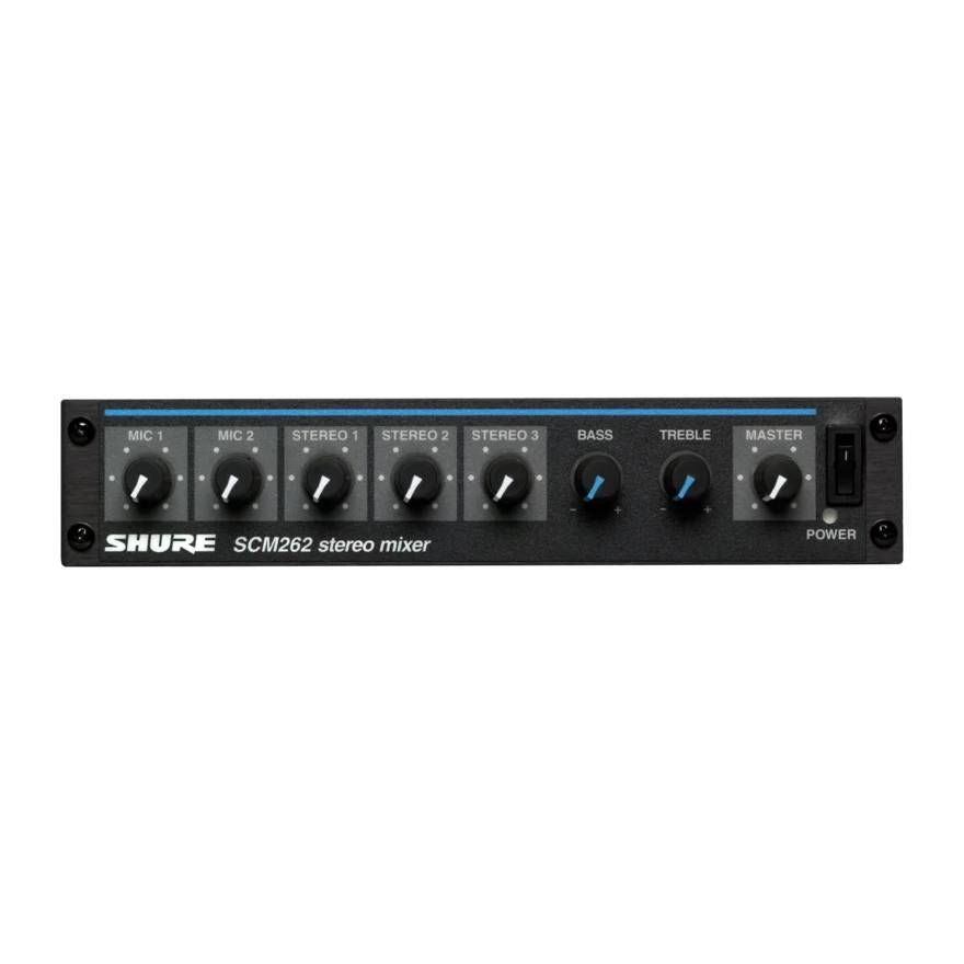Shure SCM262 5 Channel Stereo Audio Mixer