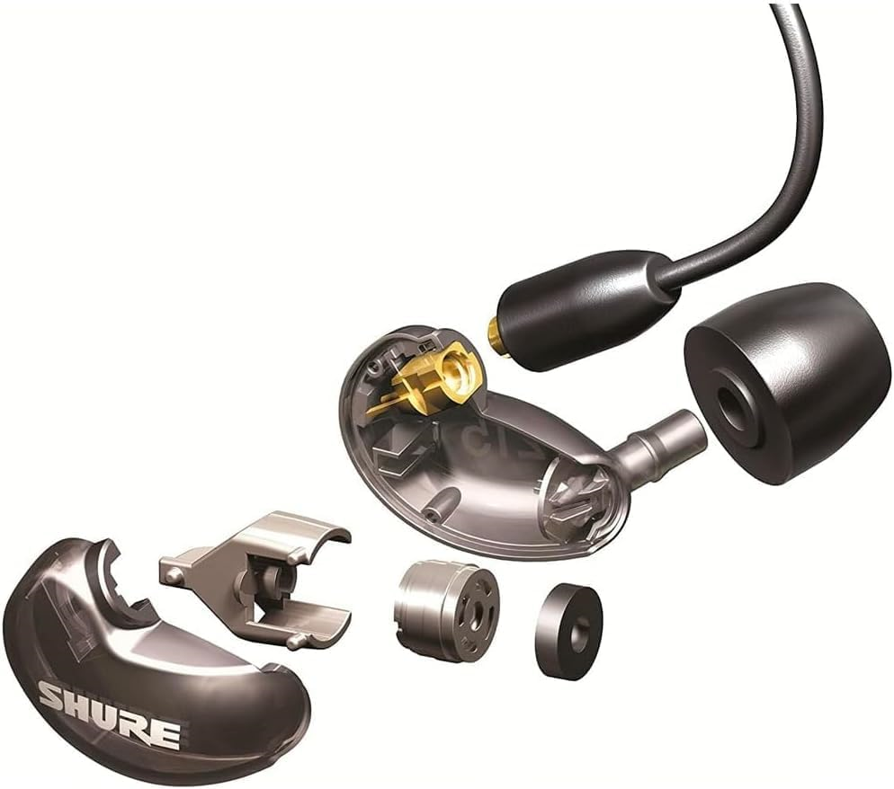 Shure SE215 Sound Isolating In Ear Monitors - Black (IEM)
