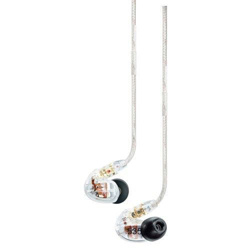 Shure SE535 Sound Isolating In Ear Monitors - Clear (IEM)