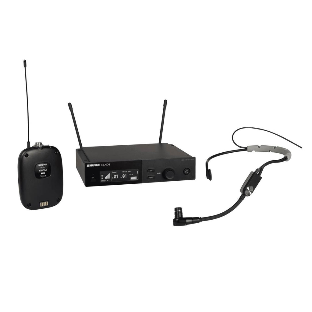 Shure SLX-D System with SLXD1 Transmitter, SM35 Mic & SLXD4 Digital Wireless Receiver