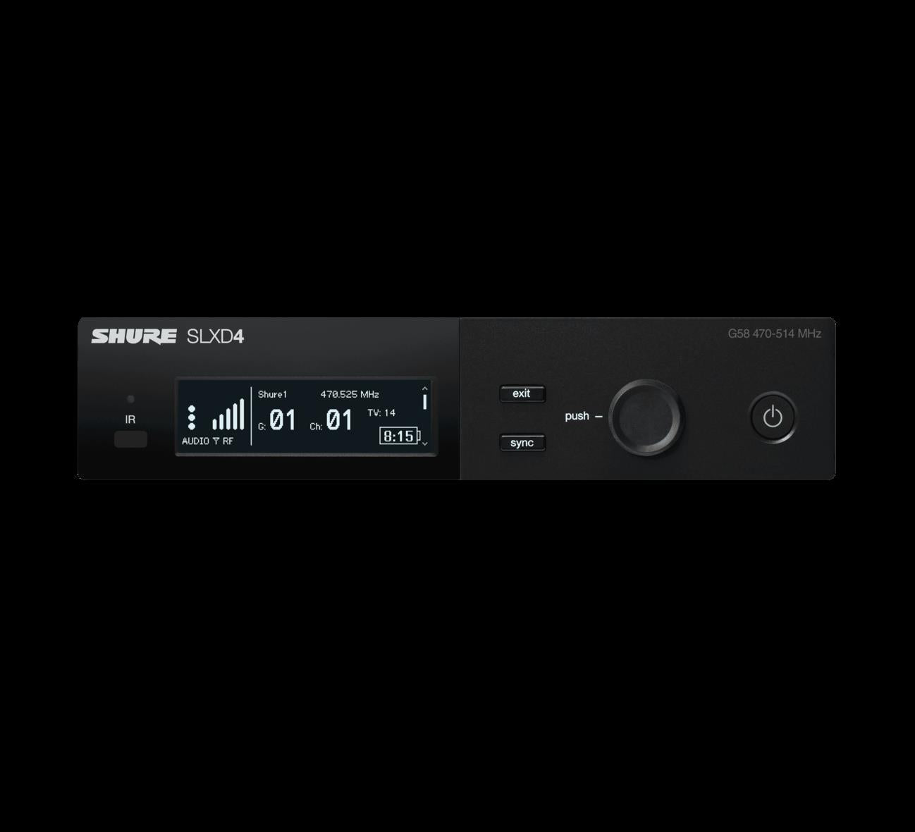 Shure SLXD24/B58 Wireless Microphone System (L57=650-694MHz)