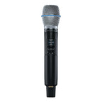 Shure SLX-D System SLXD2/Beta87A Handheld Transmitter and SLXD4 Digital Wireless Receiver