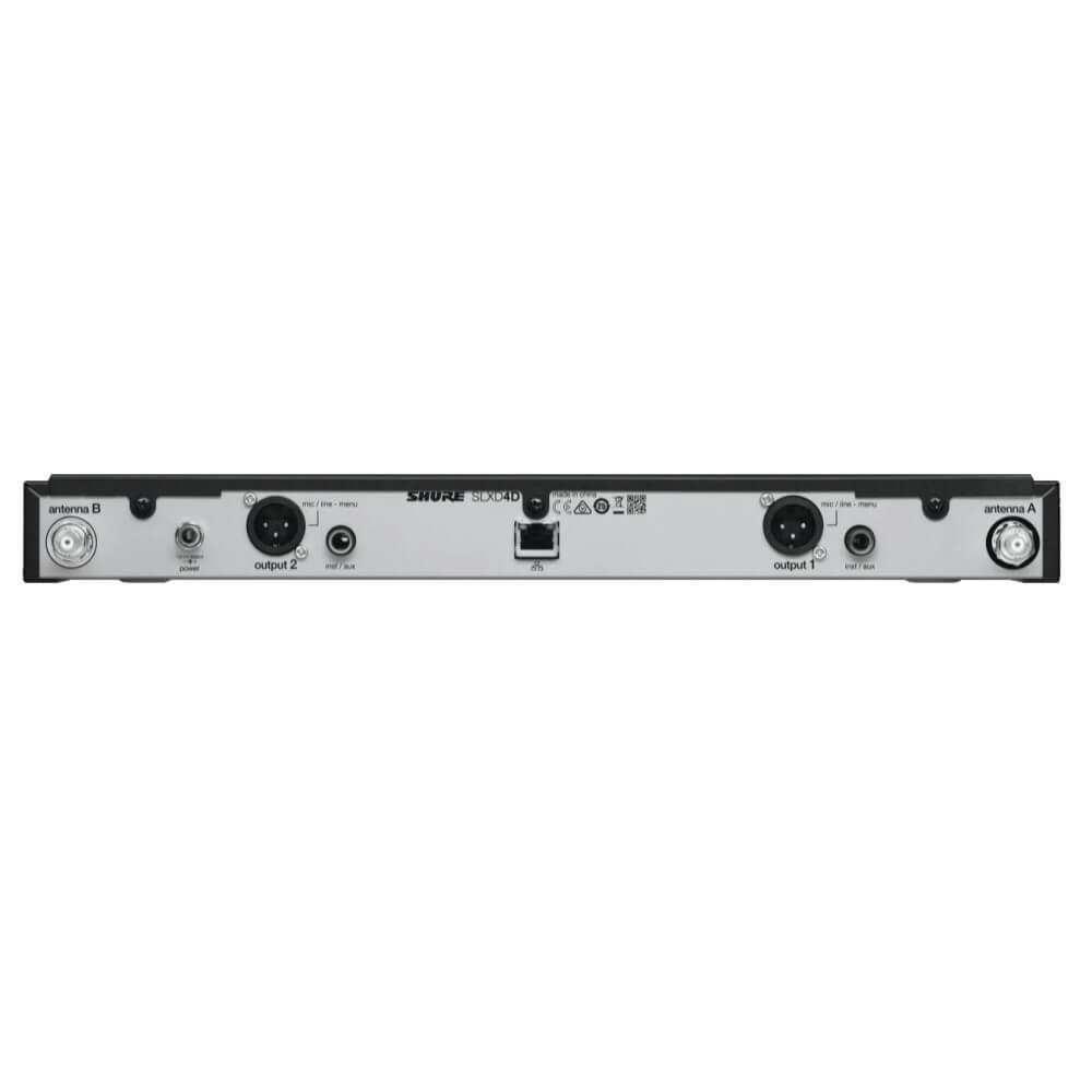 Shure SLXD24D/SM58 Dual Wireless Digital Microphone System - H57: 520 - 564MHz