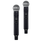 Shure SLXD24D/SM58 Dual Wireless Digital Microphone System - H57: 520 - 564MHz
