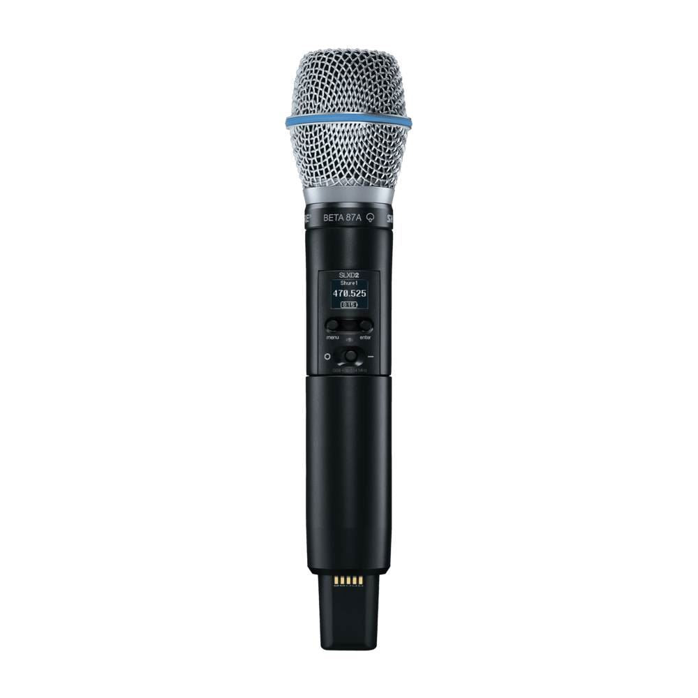 Shure SLX-D Digital Wireless Handheld Transmitter with SLXD2/Beta87A