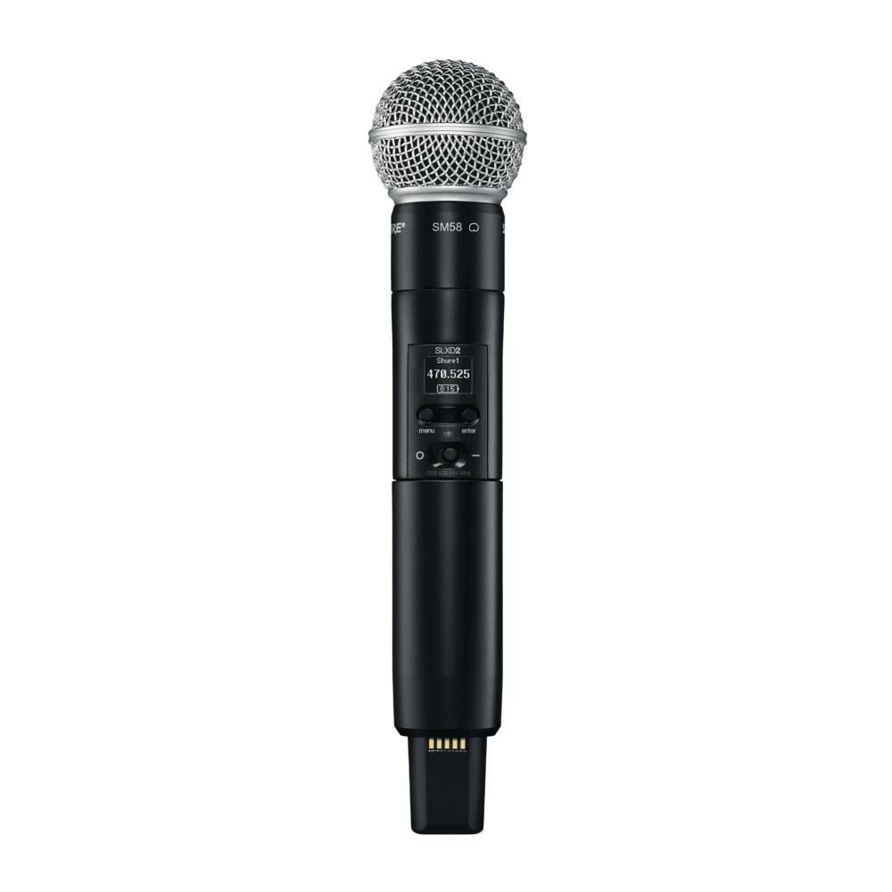 Shure SLX-D Digital Wireless Handheld Transmitter with SLXD2/SM58