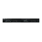 Shure SLX-D digital wireless receiver dual channel with LCD display and antennas, designed for professional wireless microphones.