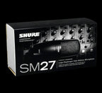 Shure SM27 Cardioid Studio Condenser Microphone