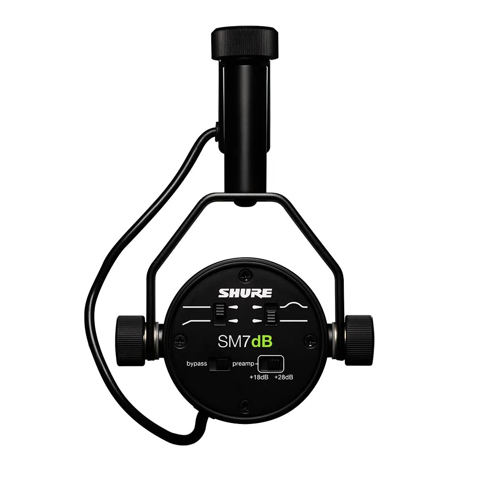 Shure SM7dB Dynamic Cardioid Vocal Microphone with Built-In Preamp