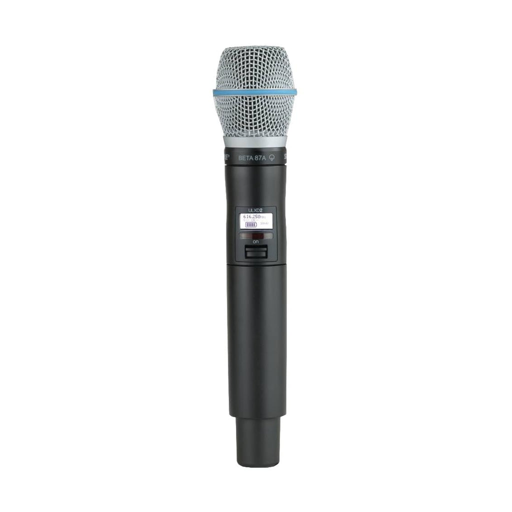 Shure ULXD2/Beta87A Wireless Digital Transmiter Handheld (L51: 632-696MHz)