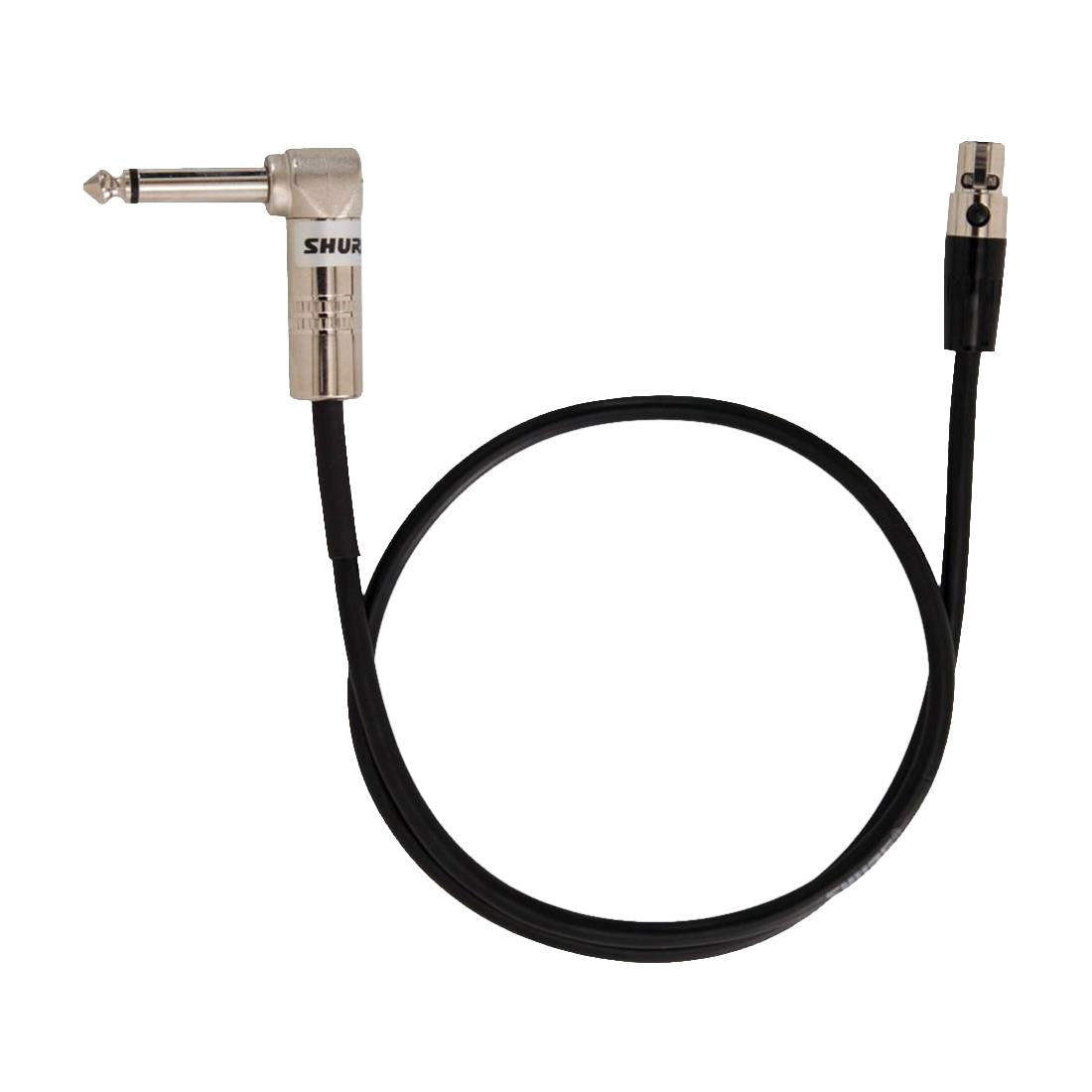 Shure WA304 Wireless RA/Jack to TA4F Instrument Cable 600mm For U1 UC1 ULX1 UR1 SLX1 PGX1