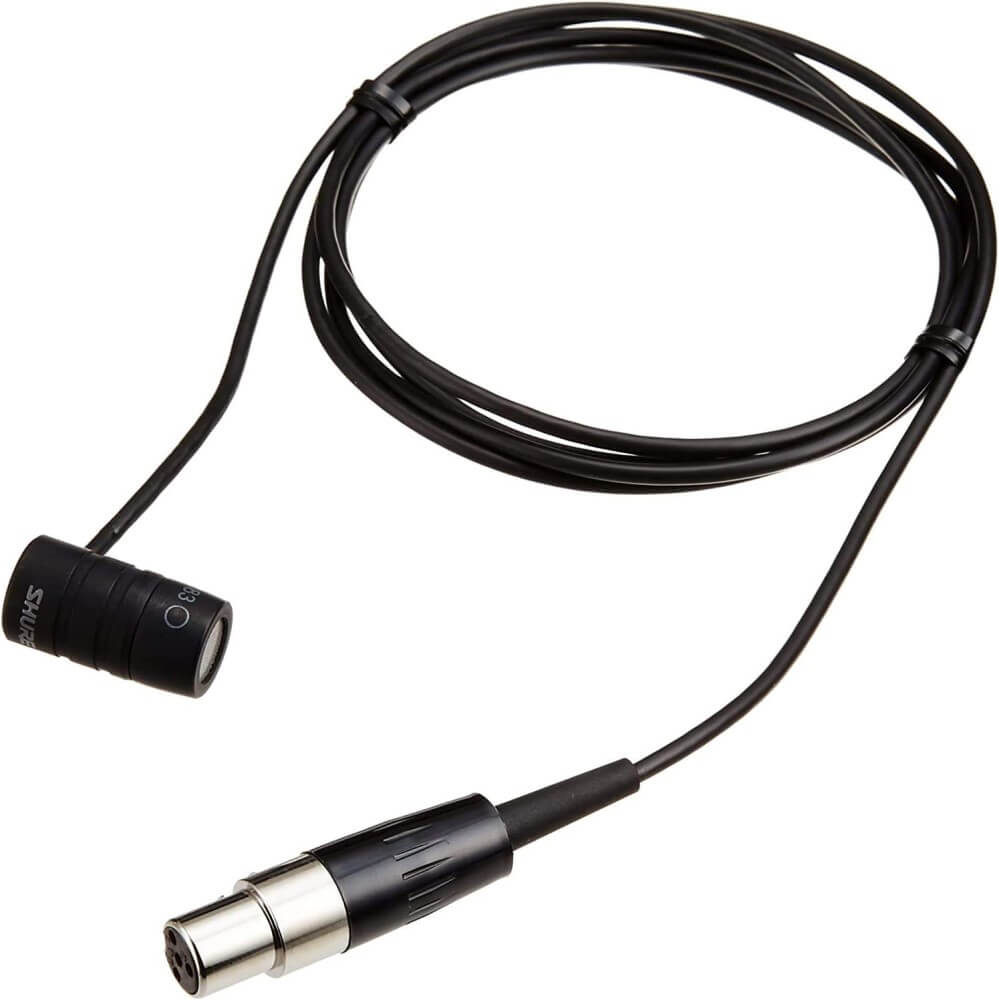 Shure WL183 Omnidirectional Lavalier Condenser Microphone
