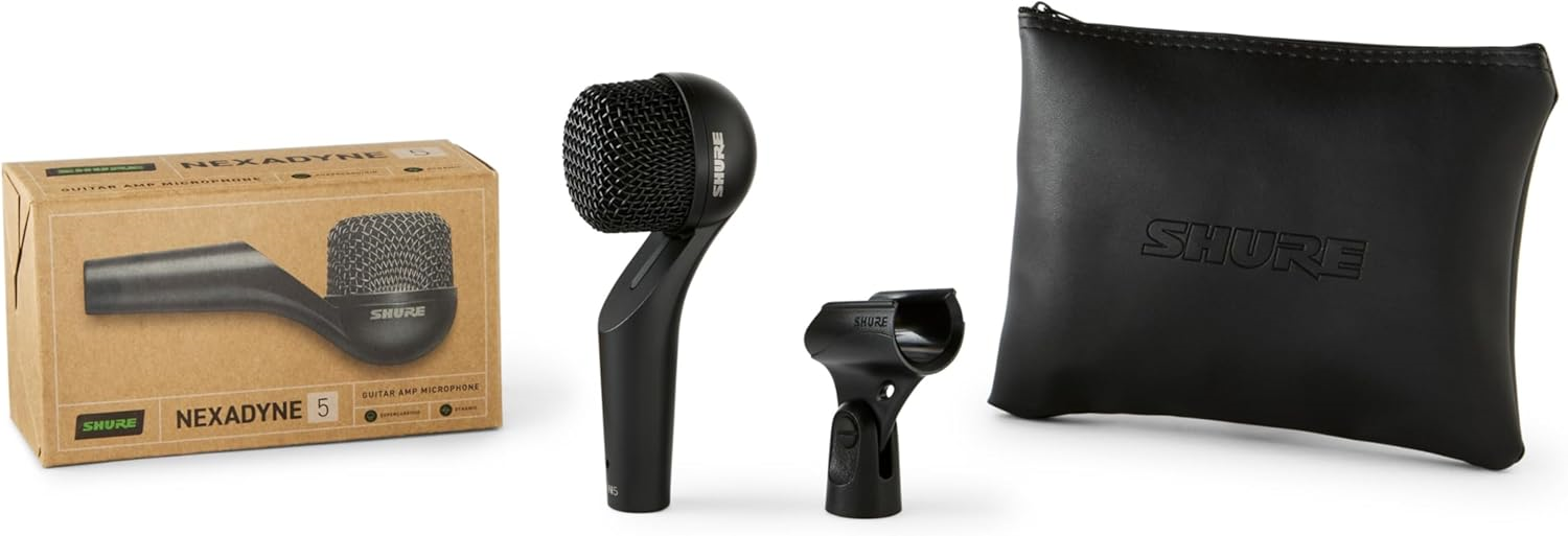 Shure Nexadyne 5 Supercardioid Dynamic Guitar Amp Microphone