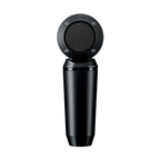Shure PGA181 side-address cardioid condenser microphone with XLR connection, wired live microphone for professional audio recording.