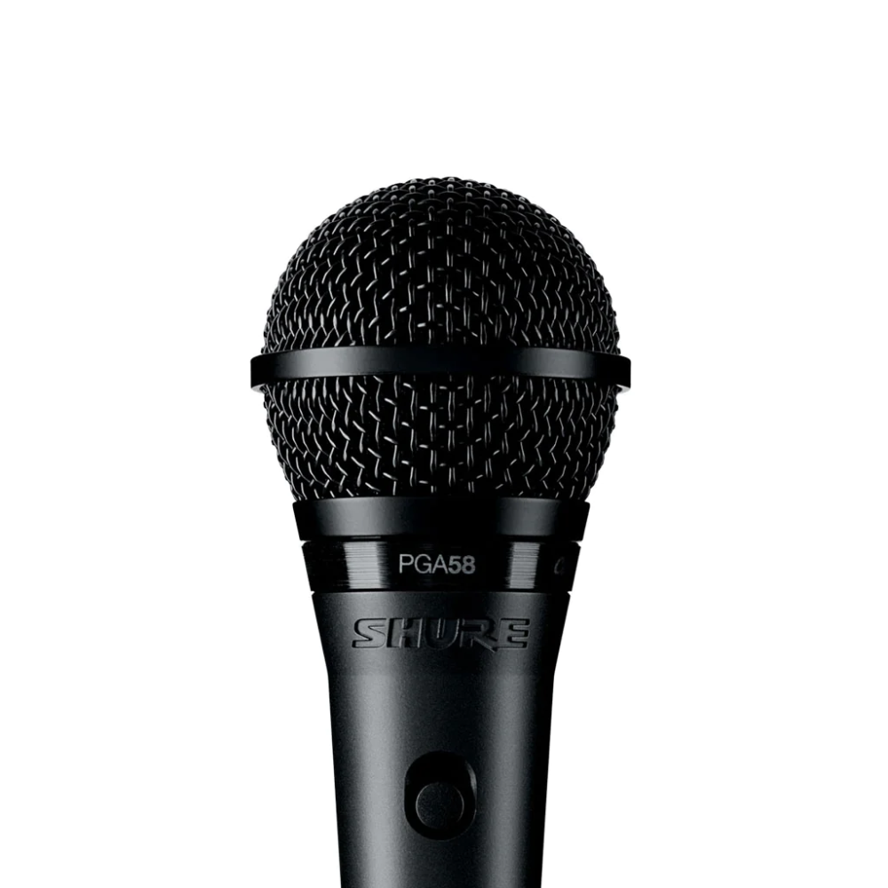 Shure PGA58 XLR Cardioid Dynamic Vocal Microphone with XLR Cable
