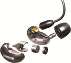 Shure SE215 Sound Isolating In Ear Monitors - Black (IEM)