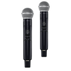 Shure SLXD24D/SM58 Dual Wireless Digital Microphone System - H57: 520 - 564MHz