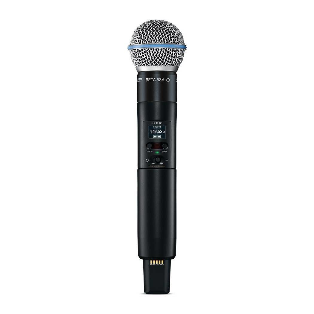 Shure SLX-D Digital Wireless Handheld Transmitter with SLXD2/Beta58
