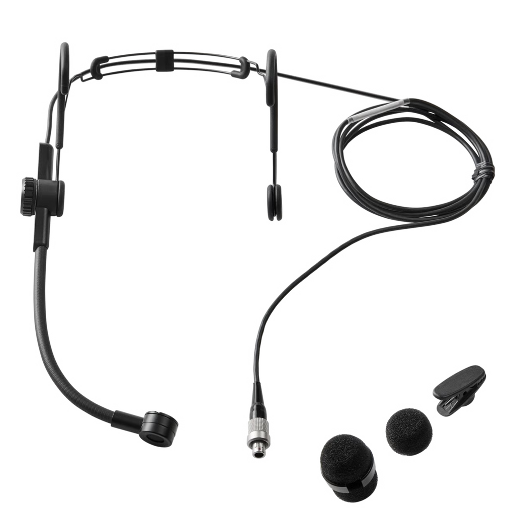 Shure SM39 LM39 Headworn Cardioid Condenser Mic LEMO Connector Black