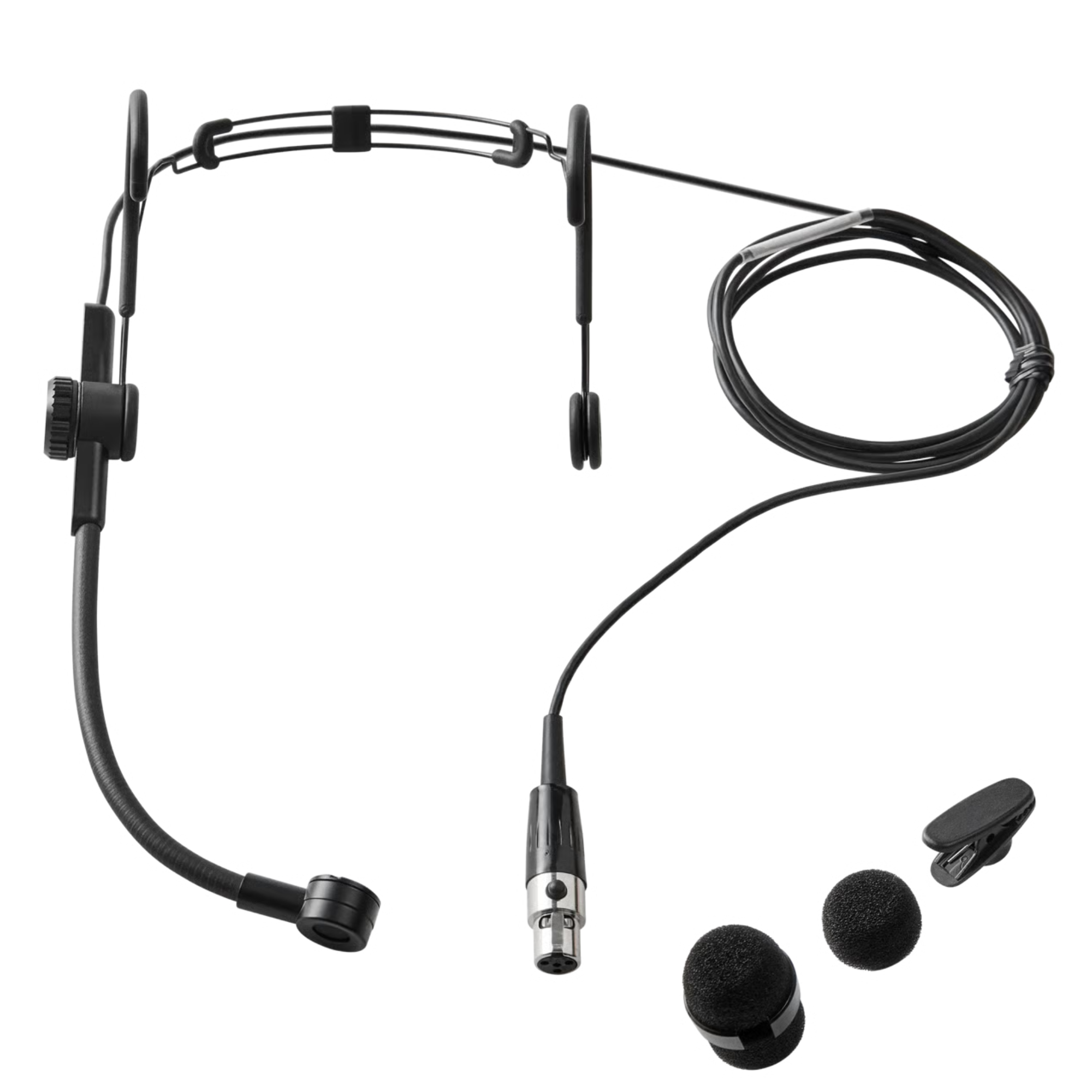 Shure SM39 TQG Headworn Cardioid Condenser Mic TA4F Connector Black