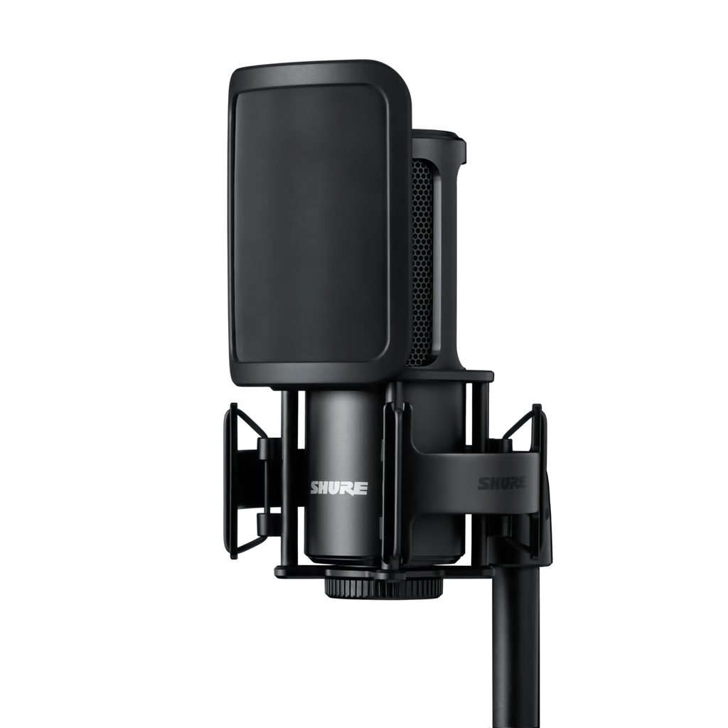 Shure SM4 Dual-Diaphragm Condenser Microphone w/Hard Mount and Case - Black