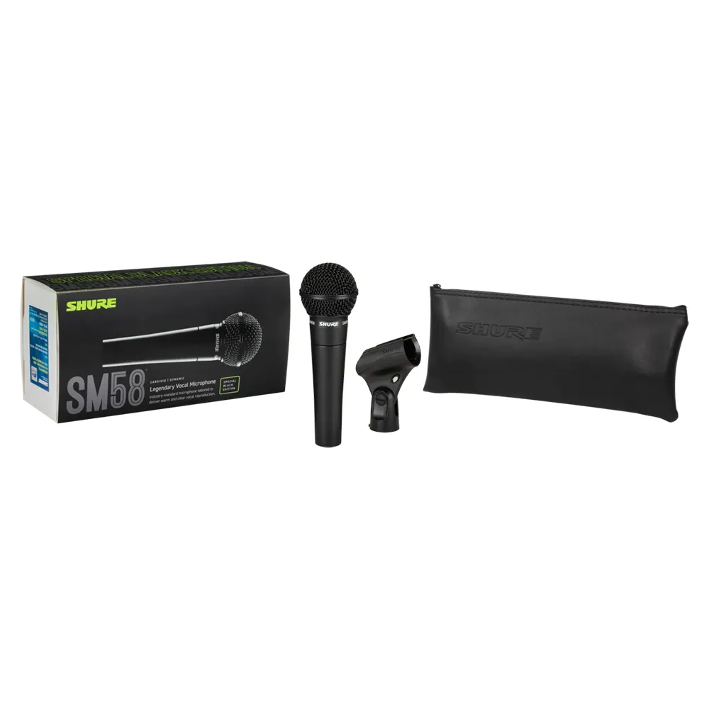 Shure Special Edition SM58 Cardioid Handheld Vocal Microphone - Black